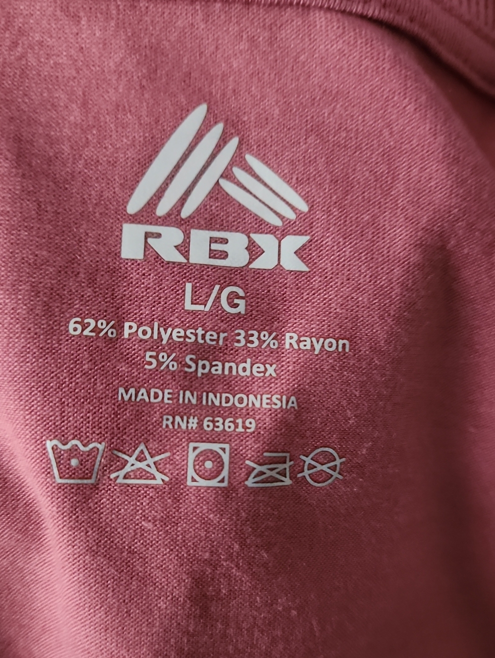 RBX Women's Large Pink Sleeveless Shirt - Picture 5 of 7
